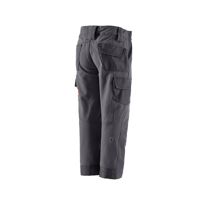 Kalhoty: Funkční cargo kalhoty e.s.dynashield solid, dětská + antracit 3