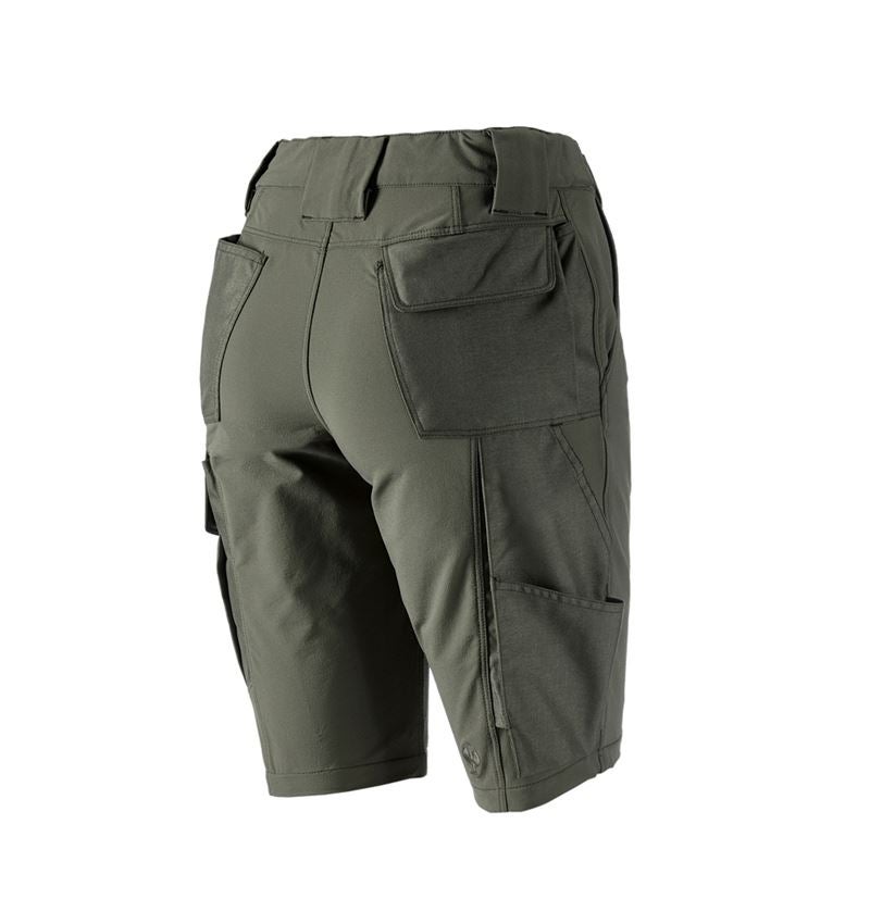 Pracovní kalhoty: Funkční short e.s.dynashield solid, dámská + tymián 1