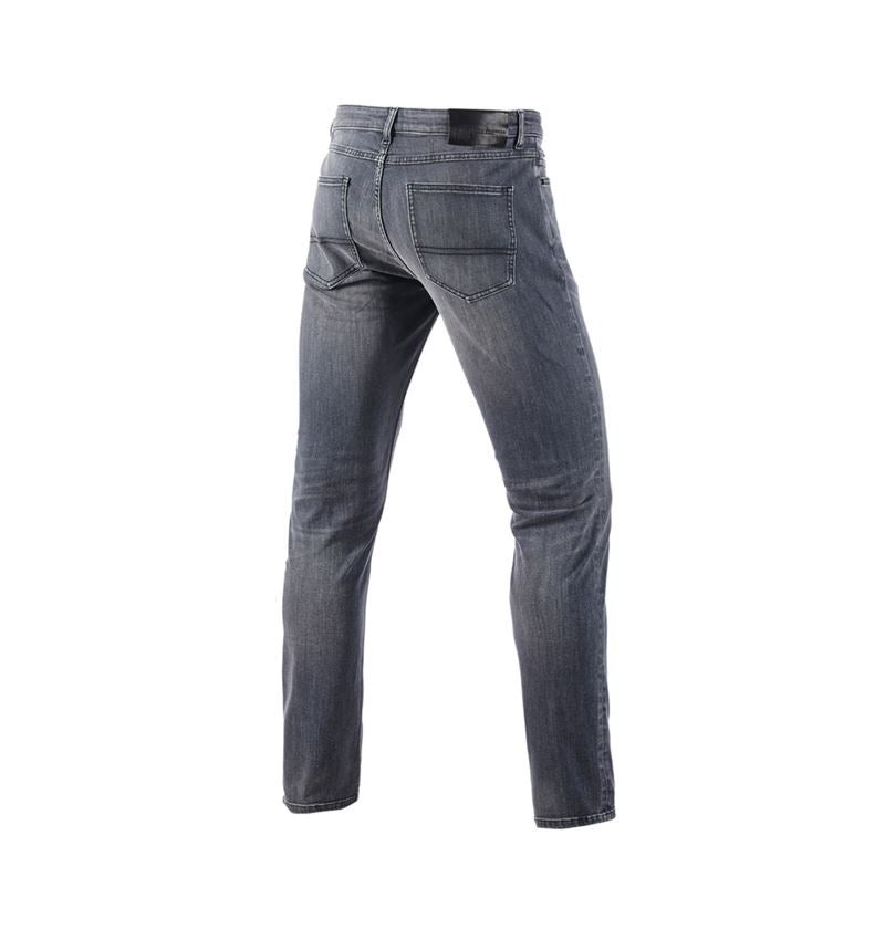 Pracovní kalhoty: e.s. Džíny s 5 kapsami, slim + graphitewashed 3