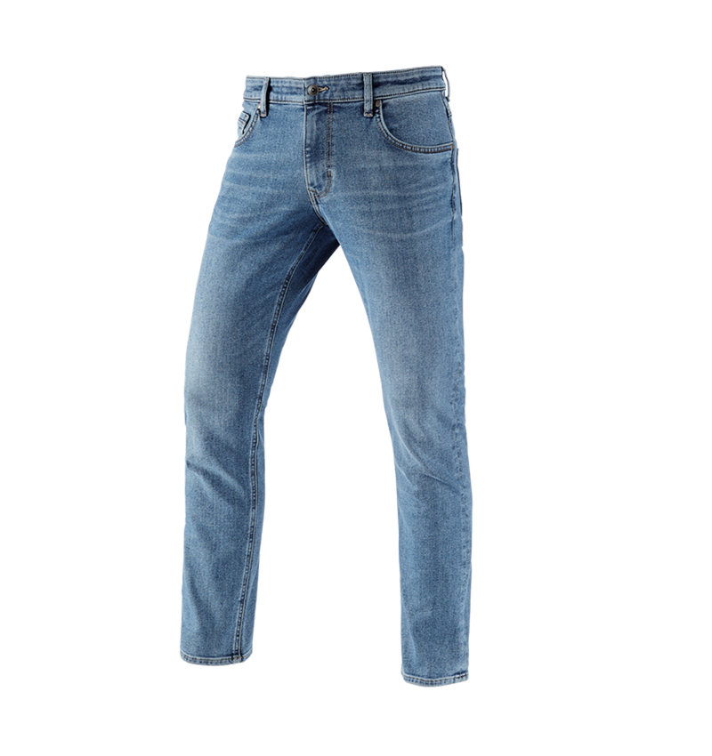 Pracovní kalhoty: e.s. Zimní strečové džíny s 5 kapsami + stonewashed 1