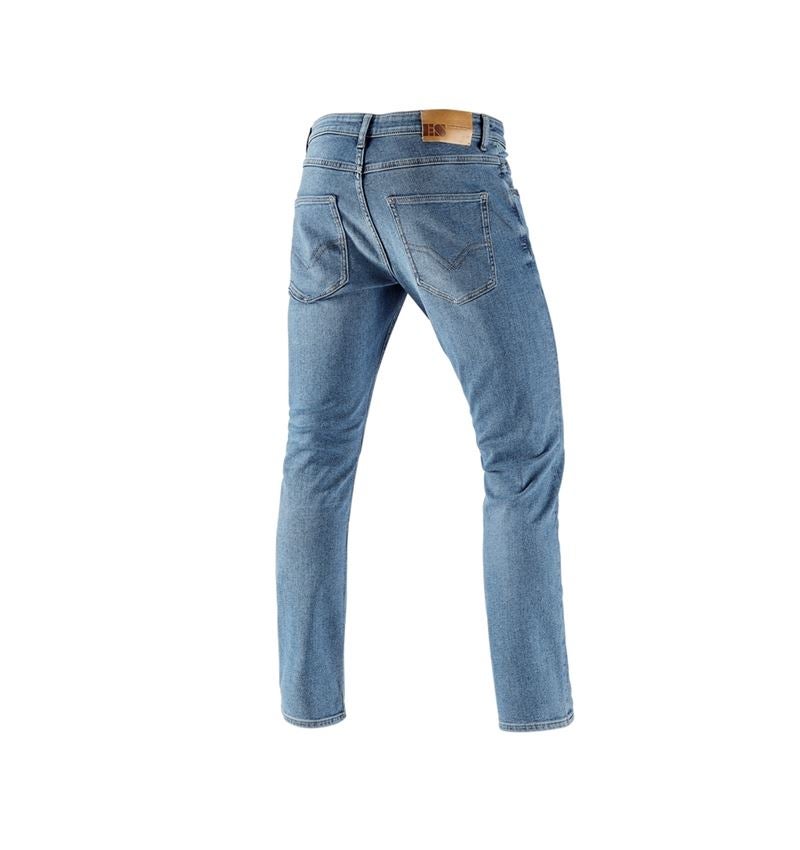 Pracovní kalhoty: e.s. Zimní strečové džíny s 5 kapsami + stonewashed 2