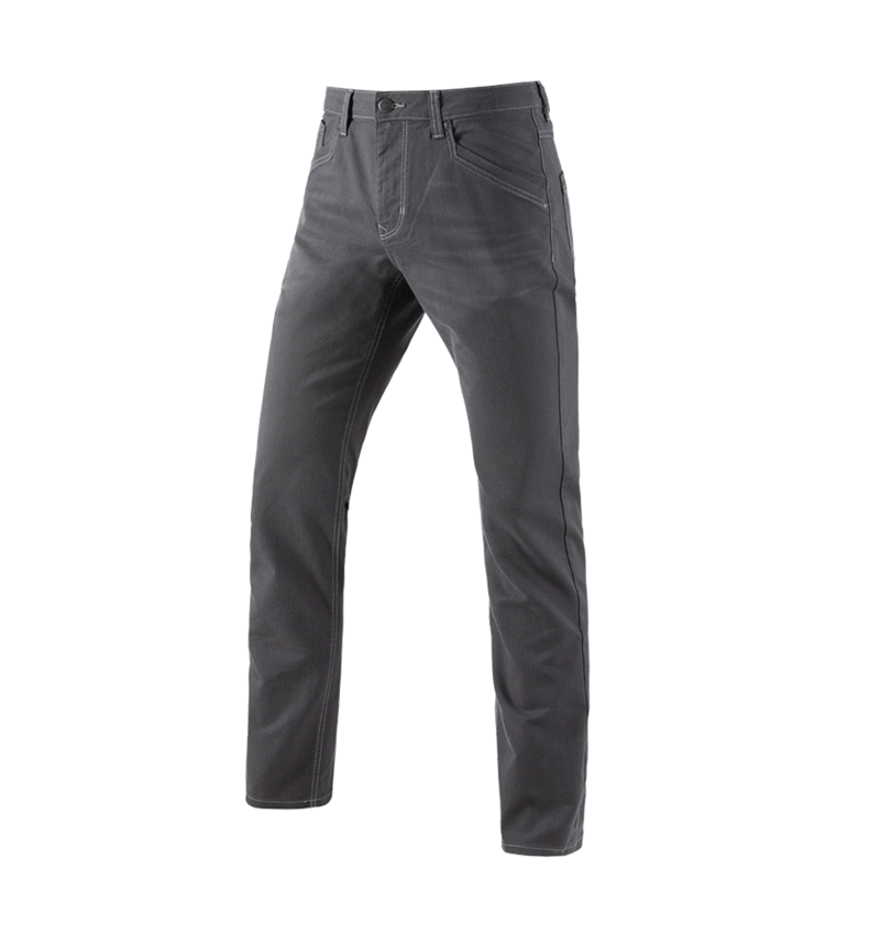 Pracovní kalhoty: Kalhoty s 5 kapsami e.s.vintage + cínová 2