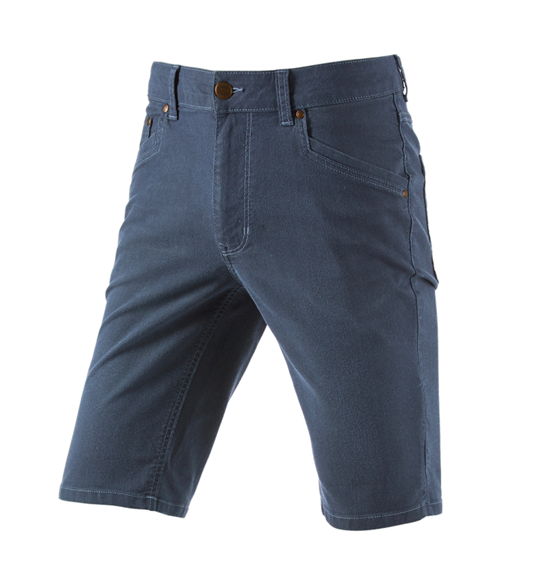 Pracovní kalhoty: Šortky s 5 kapsami e.s.vintage + ledově modrá 2
