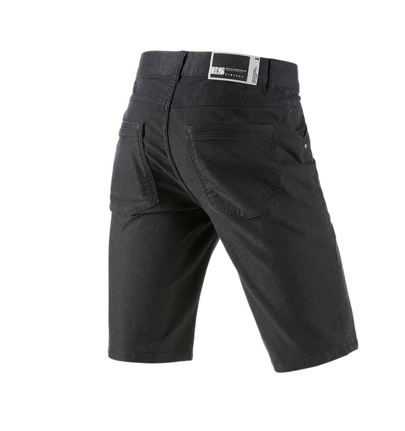 Pracovní kalhoty: Šortky s 5 kapsami e.s.vintage + černá 3