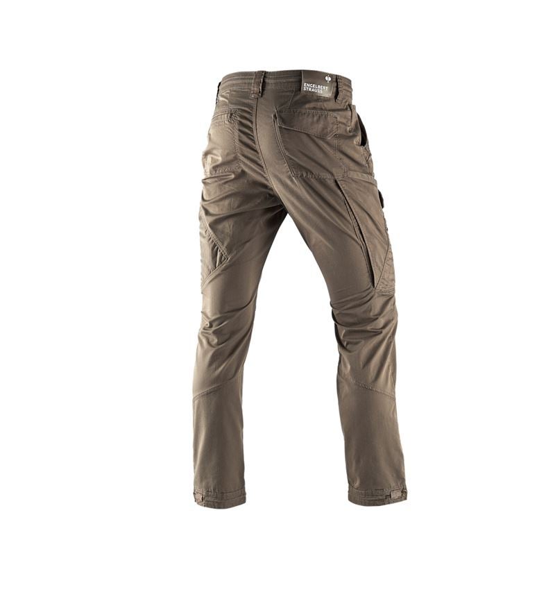 Pracovní kalhoty: Cargo kalhoty e.s. ventura vintage + stínově hnědá 3