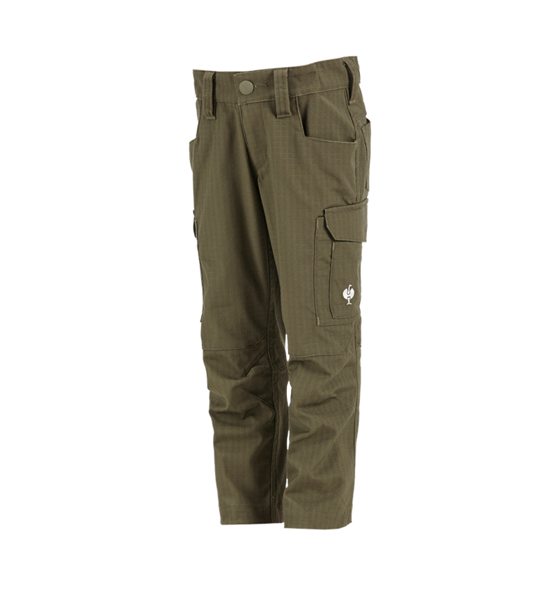 Kalhoty: Kalhoty do pasu e.s.concrete solid, dětské + bahnitá zelená 2