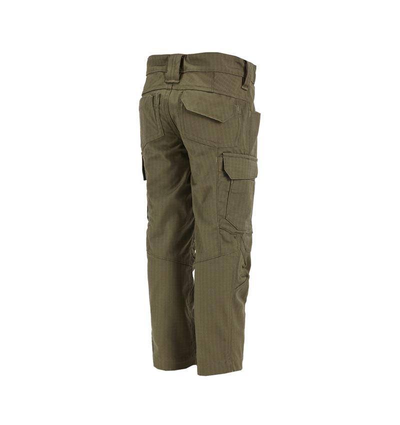 Kalhoty: Kalhoty do pasu e.s.concrete solid, dětské + bahnitá zelená 3