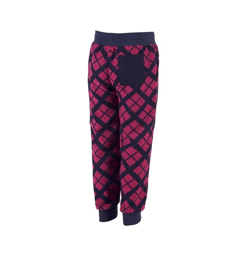 Doplňky: e.s. Pyžamo Kalhoty, dětská + tmavě růžová károvaná 3