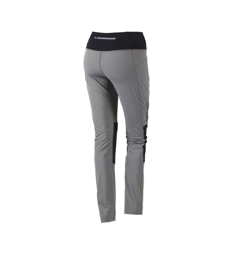 Pracovní kalhoty: Funkční legíny e.s.trail, dámská + čedičově šedá/černá 3