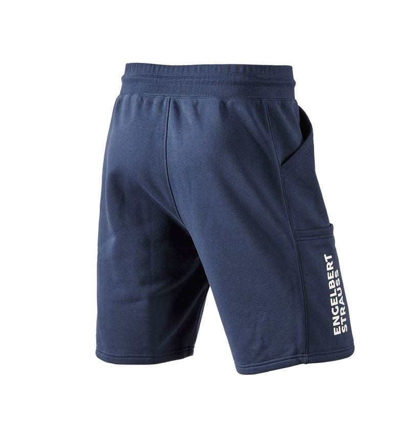 Pracovní kalhoty: Lehké šortky e.s.trail + hlubinněmodrá/bílá 4