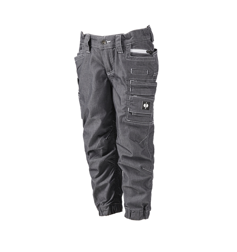 Kalhoty: Cargo kalhoty  e.s.motion ten léto, dětská + oxidově černá 2