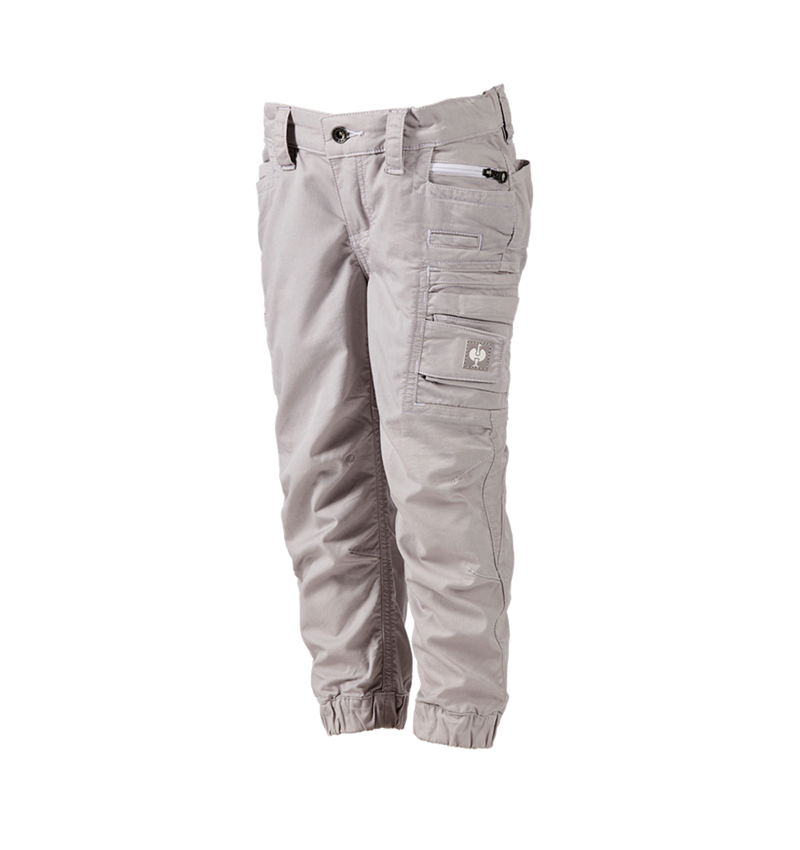 Kalhoty: Cargo kalhoty  e.s.motion ten léto, dětská + opálově šedá