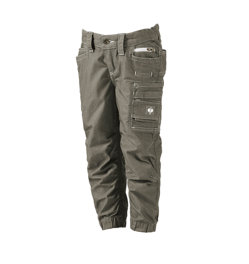 Kalhoty: Cargo kalhoty  e.s.motion ten léto, dětská + rašelinová zelená 2