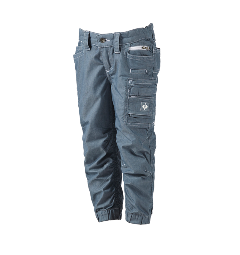 Kalhoty: Cargo kalhoty  e.s.motion ten léto, dětská + kouřově modrá 2
