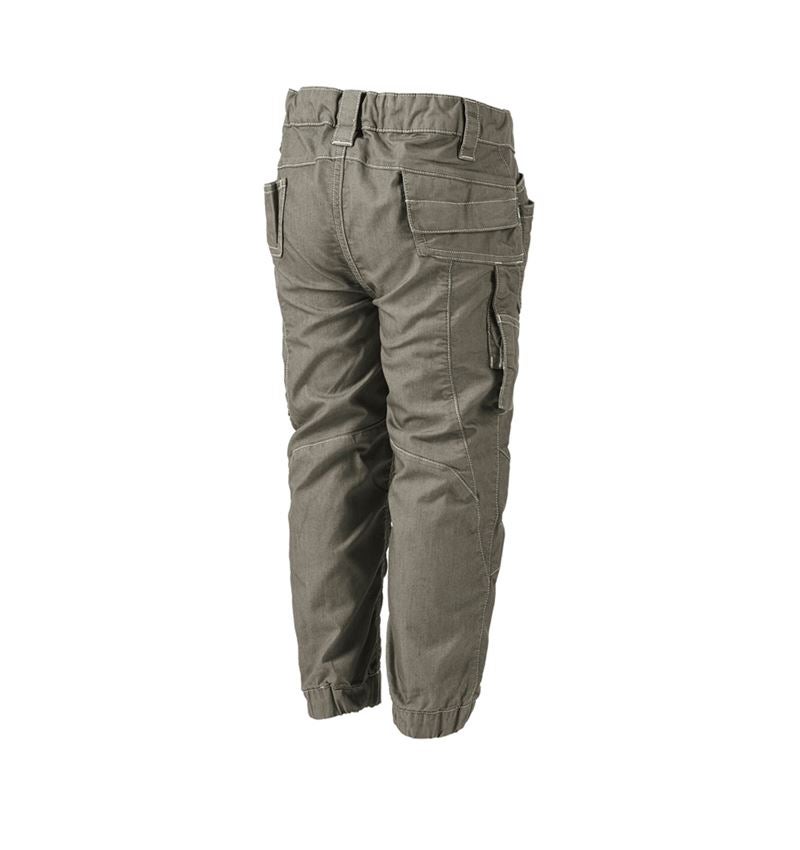 Kalhoty: Cargo kalhoty  e.s.motion ten léto, dětská + rašelinová zelená 3