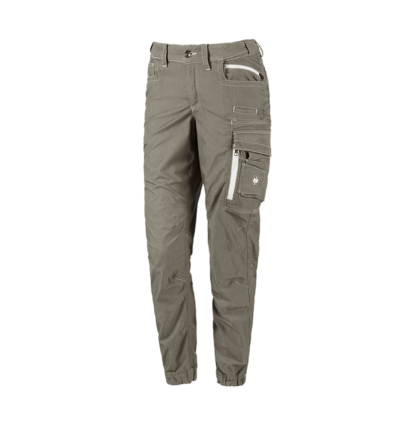 Pracovní kalhoty: Cargo kalhoty  e.s.motin ten léto,dámská + rašelinová zelená 2