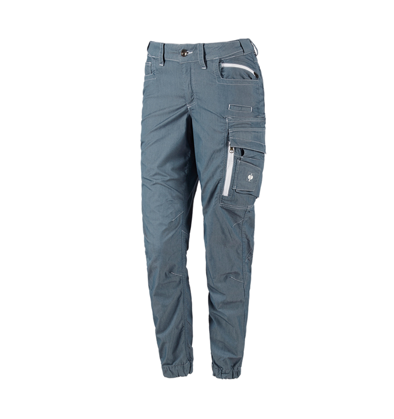 Pracovní kalhoty: Cargo kalhoty  e.s.motin ten léto,dámská + kouřově modrá 2