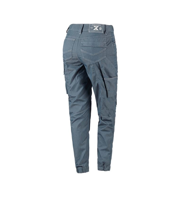 Pracovní kalhoty: Cargo kalhoty  e.s.motin ten léto,dámská + kouřově modrá 3