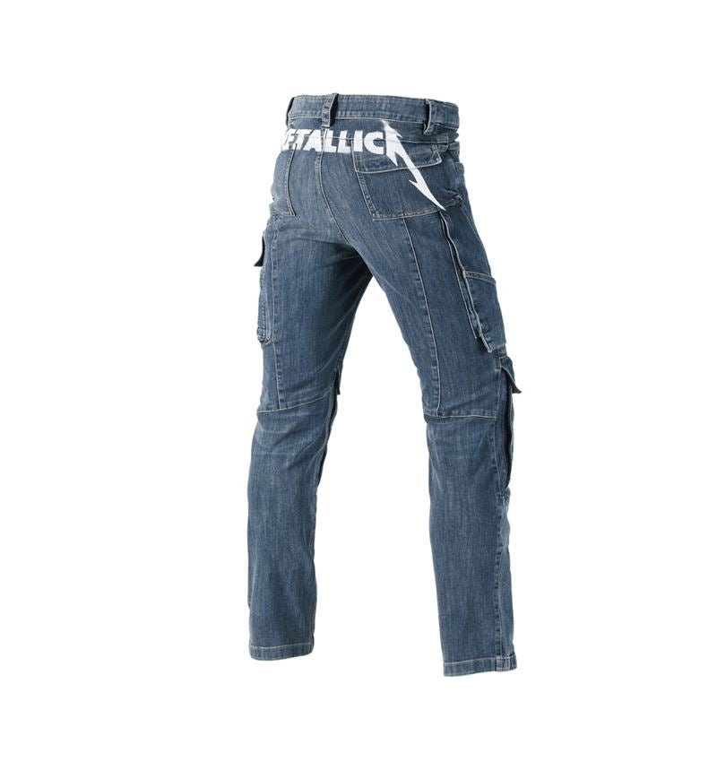 Pracovní kalhoty: Metallica denim pants + stonewashed 4