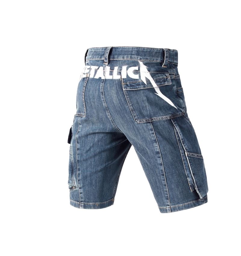 Spolupráce: Metallica denim shorts + stonewashed 4