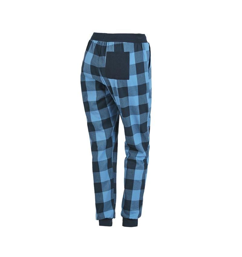 Doplňky: e.s. Pyžamo kalhoty, dámské + stínově modrá/jarní modrá 3