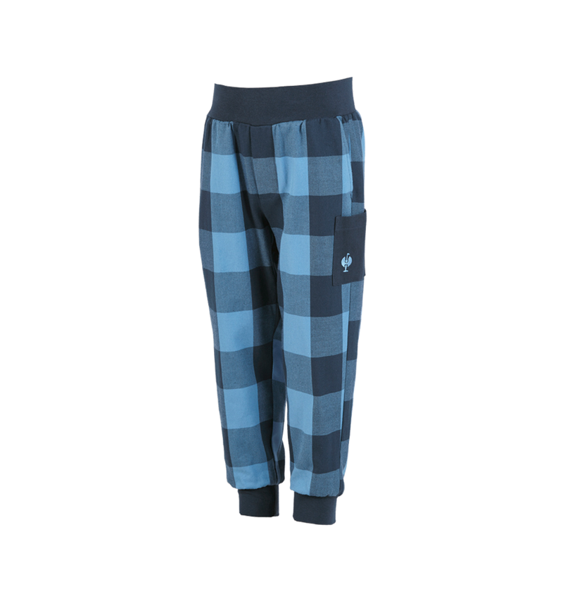 Pro nejmenší: e.s. Pyžamo kalhoty, dětská + stínově modrá/jarní modrá 2