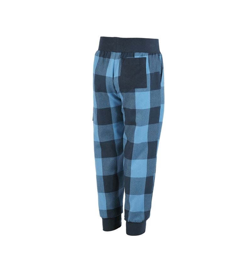 Pro nejmenší: e.s. Pyžamo kalhoty, dětská + stínově modrá/jarní modrá 3