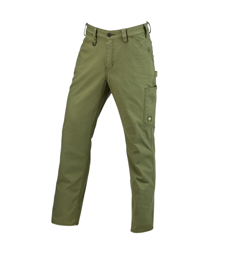 Pracovní kalhoty: Kalhoty do pasu e.s.iconic + horská zelená 6