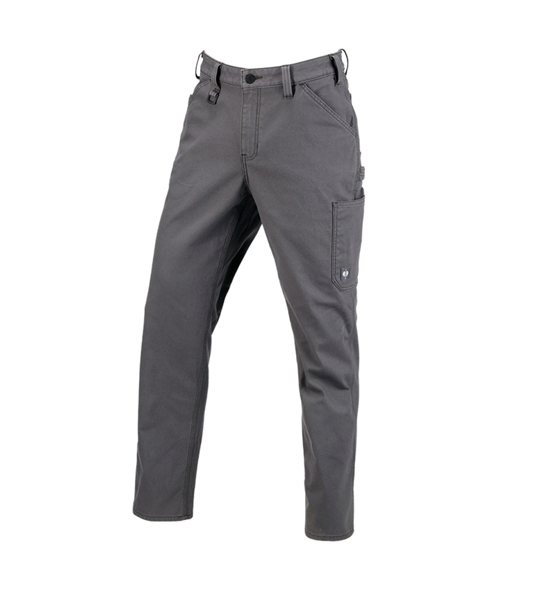 Pracovní kalhoty: Kalhoty do pasu e.s.iconic + karbonová šedá 7