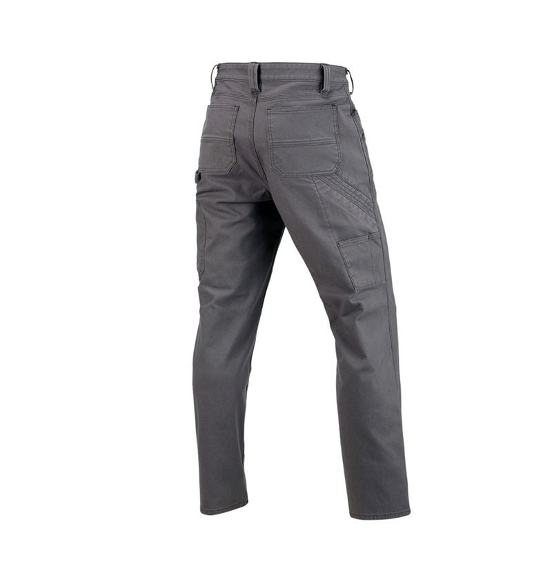 Pracovní kalhoty: Kalhoty do pasu e.s.iconic + karbonová šedá 8