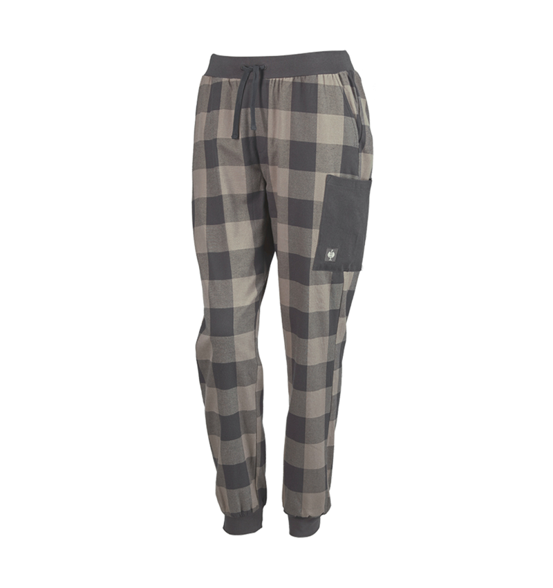 Doplňky: e.s. Pyžamo kalhoty, dámské + delfíní šedá/karbonová šedá 5