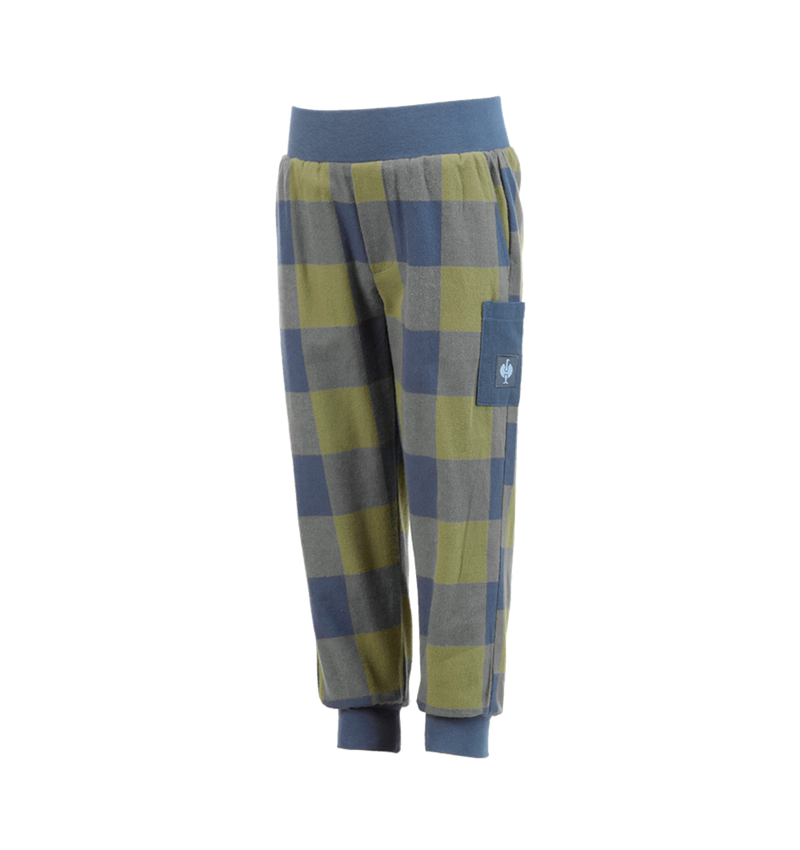 Doplňky: e.s. Pyžamo kalhoty, dětská + horská zelená/oxidově modrá 4