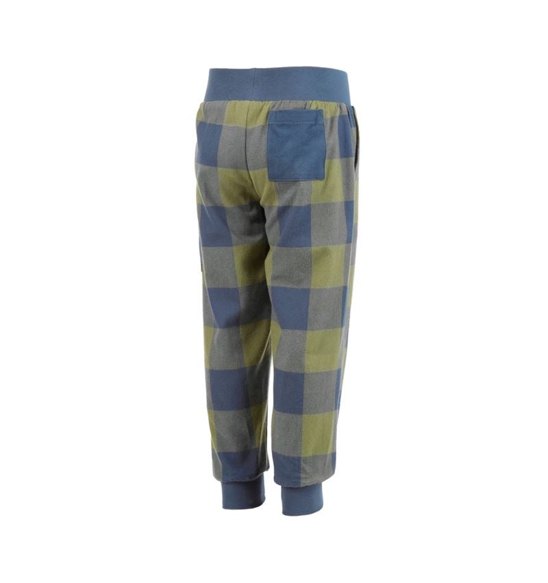 Doplňky: e.s. Pyžamo kalhoty, dětská + horská zelená/oxidově modrá 5