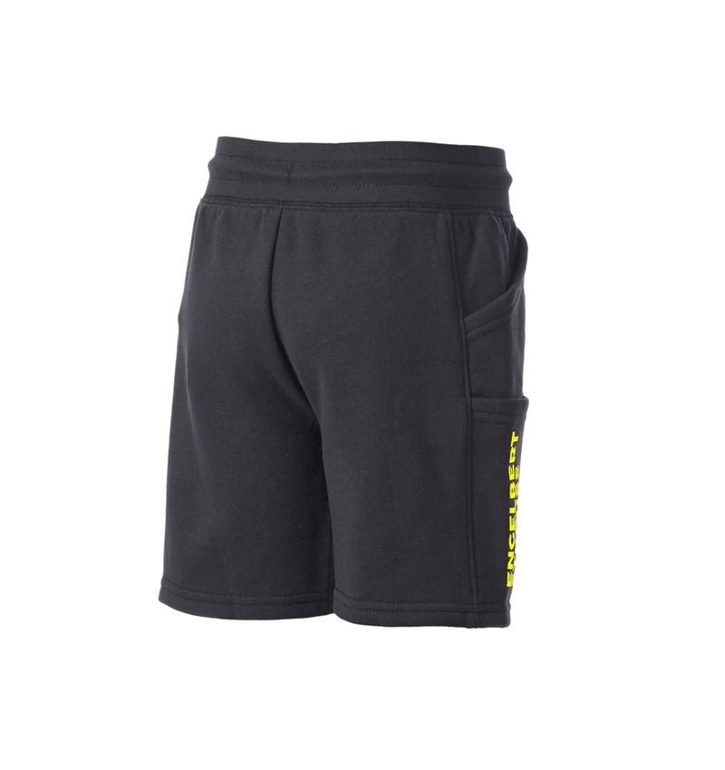 Oděvy: Teplákové šortky light e.s.trail, dětská + černá/acidově žlutá 5