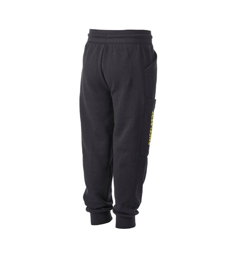 Oděvy: Teplákové kalhoty light e.s.trail, dětská + černá/acidově žlutá 5
