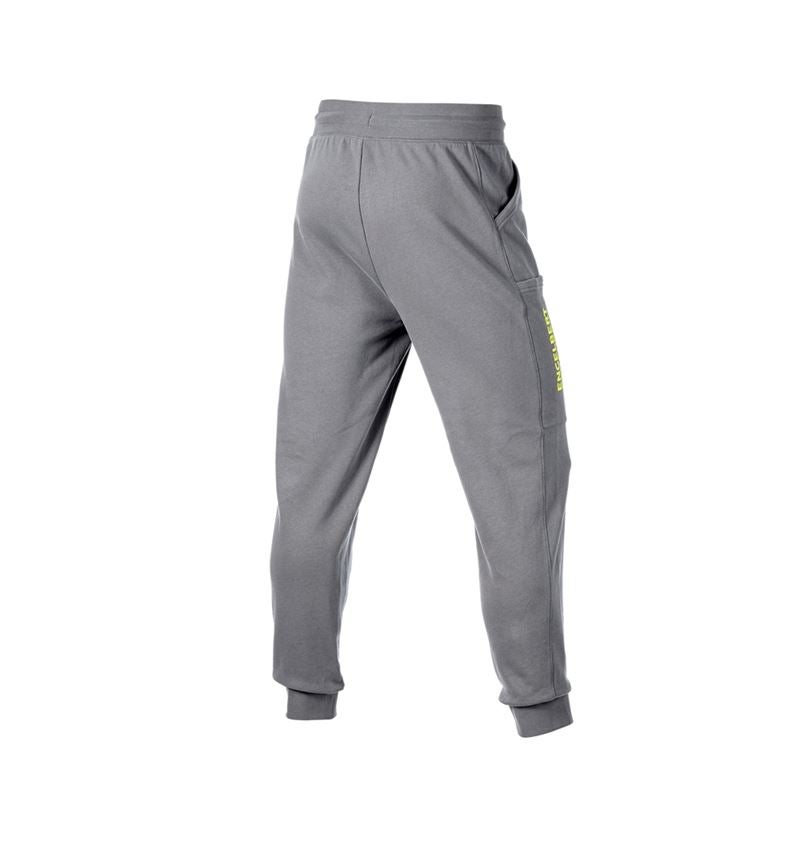 Oděvy: Teplákové kalhoty light e.s.trail + čedičově šedá/acidově žlutá 5