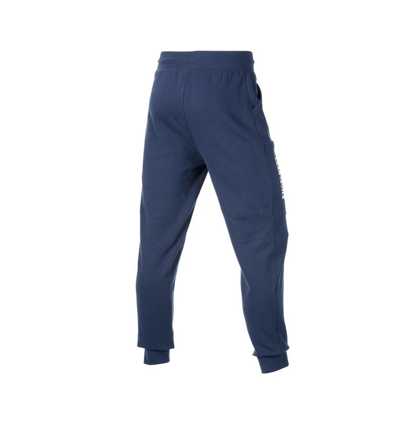 Oděvy: Teplákové kalhoty light e.s.trail + hlubinněmodrá/bílá 6