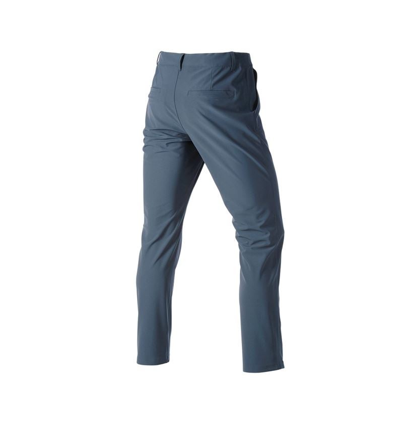 Témata: Pracovní kalhoty Chino e.s.work&travel + železná modrá 5