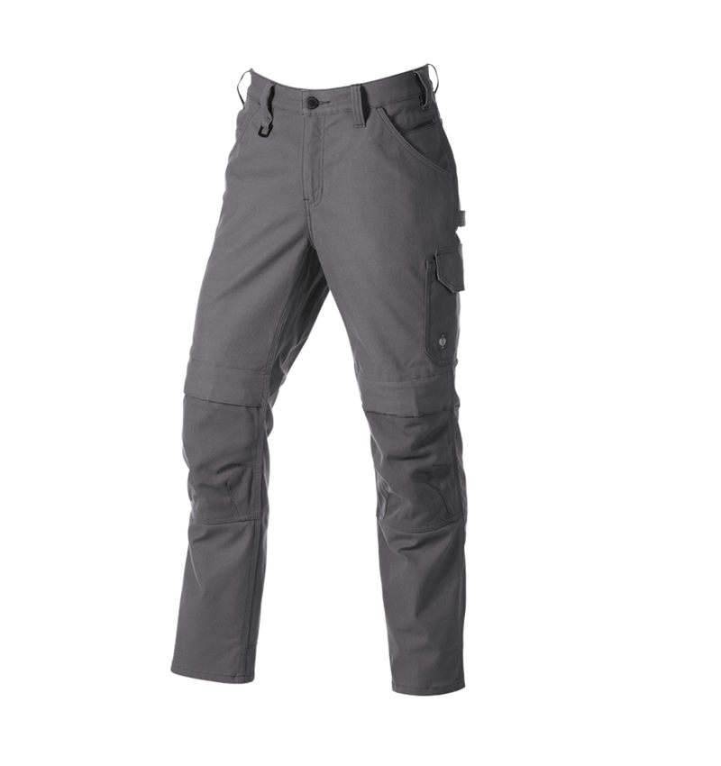 Pracovní kalhoty: Prac. kalhoty do pasu e.s.iconic + karbonová šedá 8