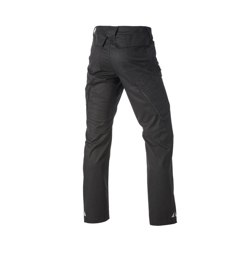 Pracovní kalhoty: Kalhoty s více kapsami e.s.ambition + černá 10