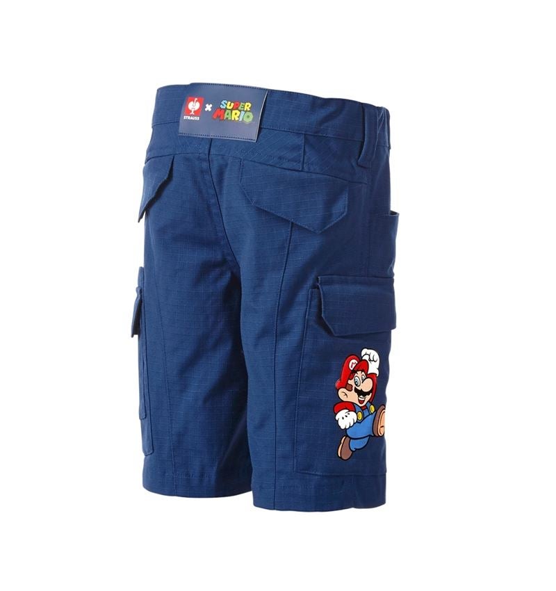 Oděvy: Super Mario Šortky cargo dětská + alkalická modrá 1