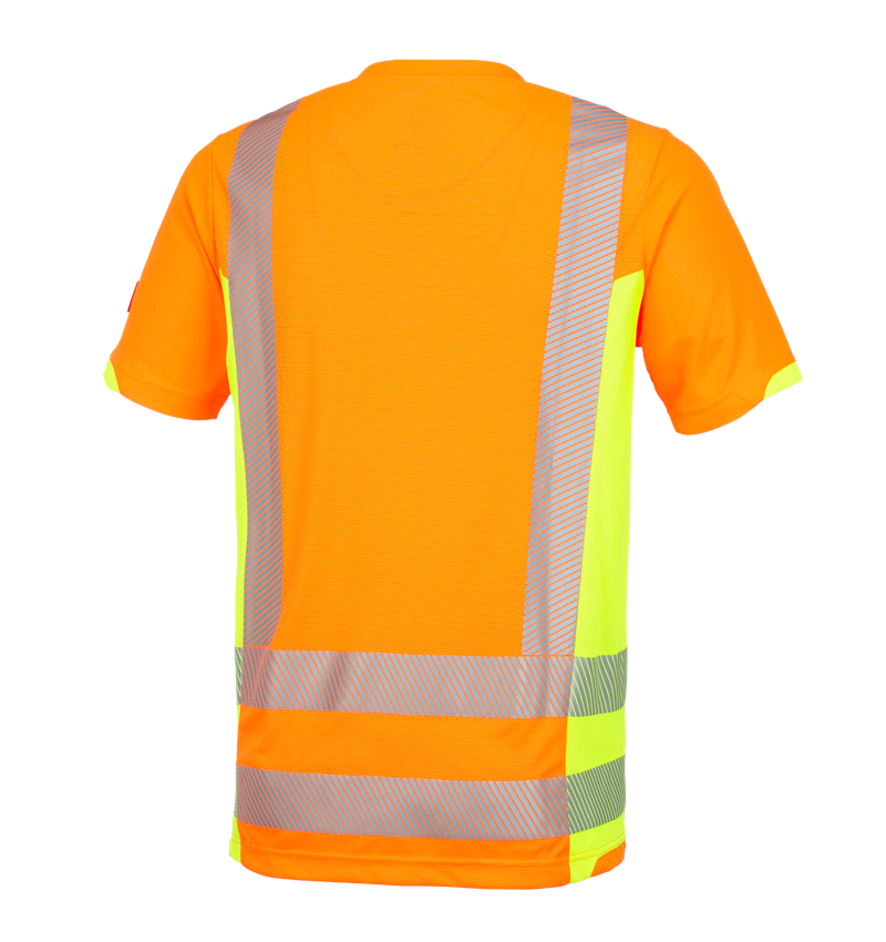 Trička, svetry & košile: Výstražné funkční tričko e.s.motion 2020 + výstražná oranžová/výstražná žlutá 2