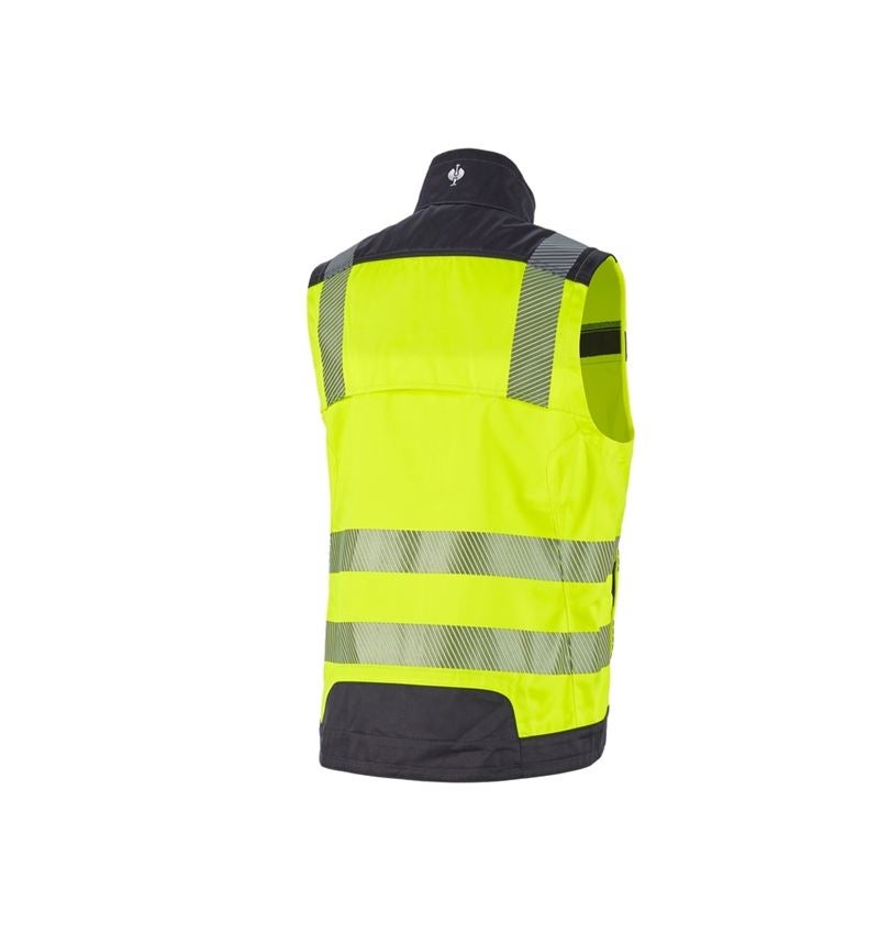 Pracovní vesty: Výstražná vesta e.s.motion + výstražná žlutá/antracit 3