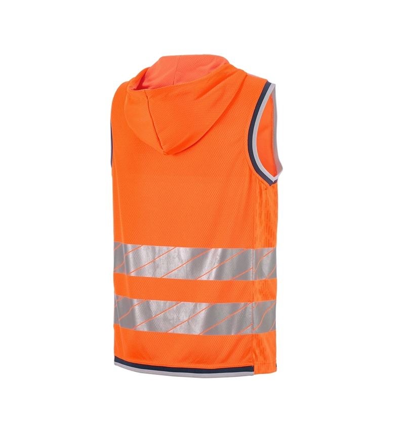 Oděvy: Výstražná funkční vesta e.s.ambition + výstražná oranžová/tmavomodrá 10
