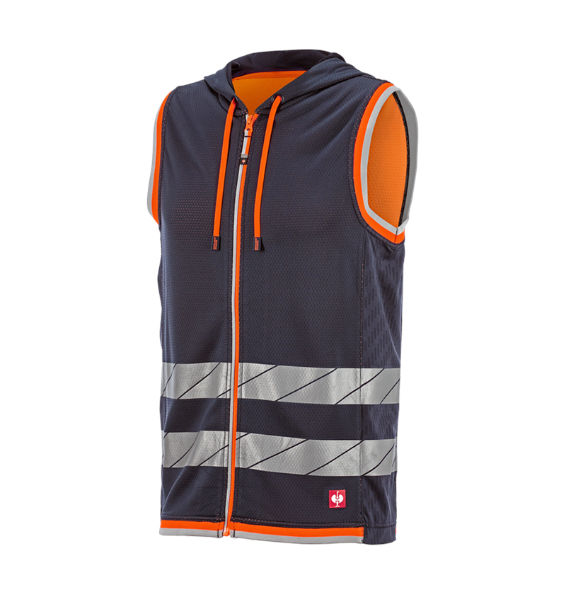 Oděvy: Reflex funkční vesta e.s.ambition + tmavomodrá/výstražná oranžová 6