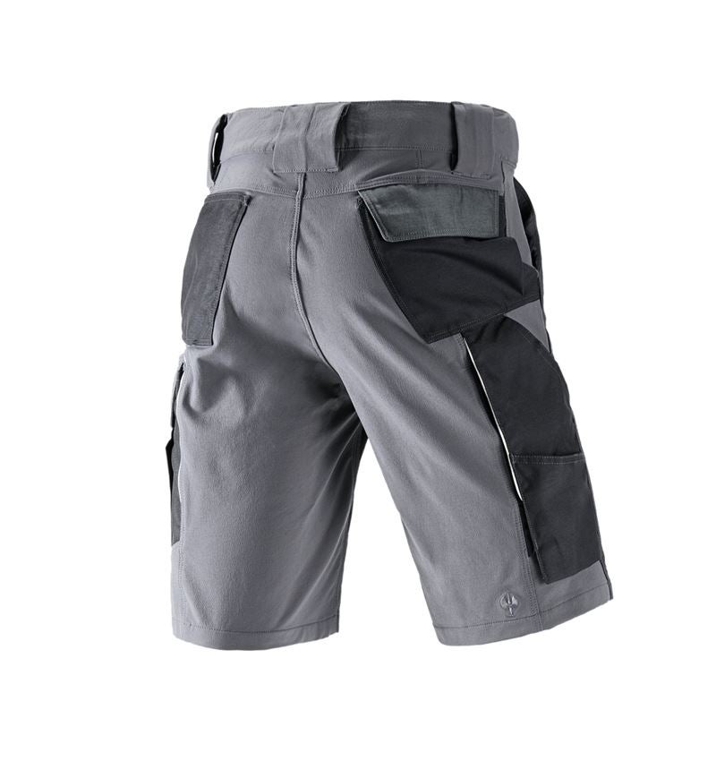 Pracovní kalhoty: Funkční short e.s.dynashield + cement/grafit 2