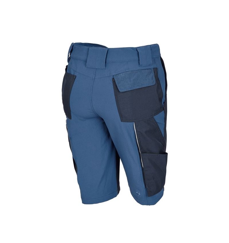 Pracovní kalhoty: Funkční short e.s.dynashield, dámské + kobalt/pacifik 3
