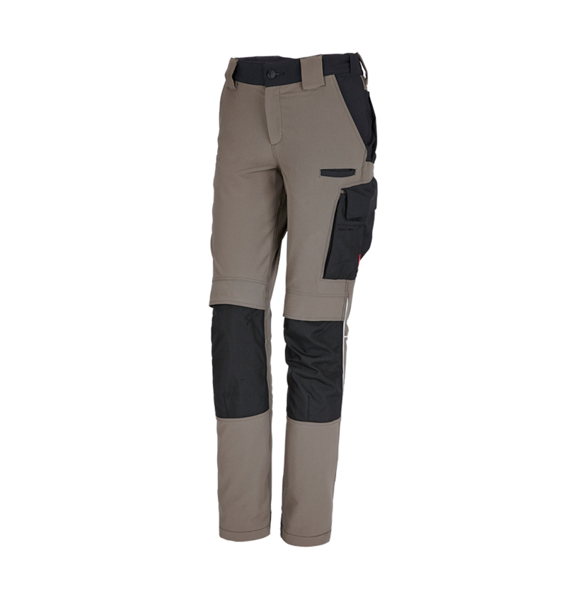 Pracovní kalhoty: Funkční kalhoty e.s.dynashield, dámské + kámen/černá 2