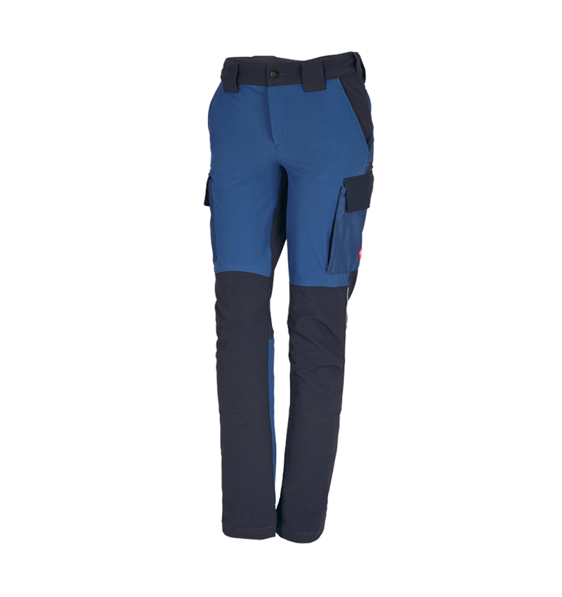 Pracovní kalhoty: Funkční cargo kalhoty e.s.dynashield, dámské + kobalt/pacifik 2