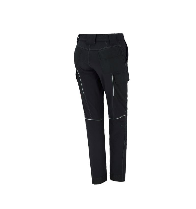 Pracovní kalhoty: Funkční cargo kalhoty e.s.dynashield, dámské + černá 3